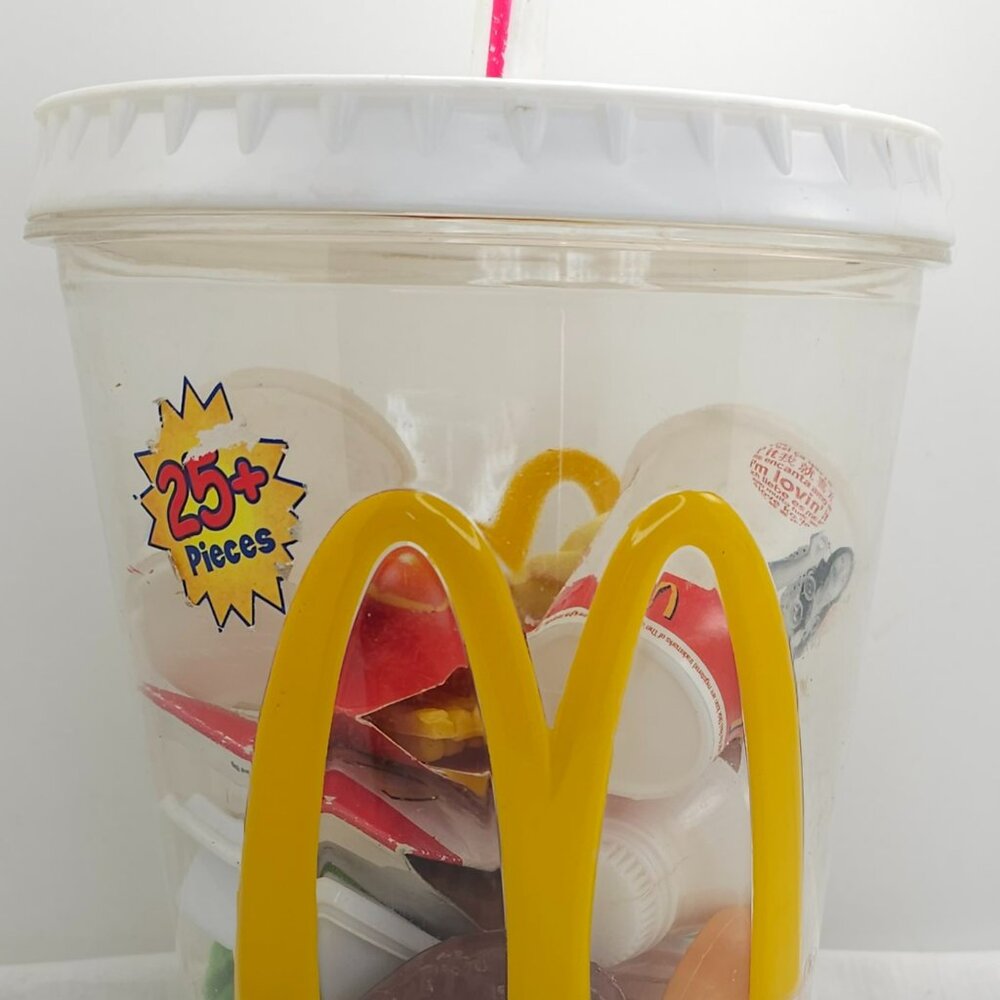 McDonald’s Play Food Toy Lot CDI Nuggets Pie Apples Drink Cookies Milk in a Cup